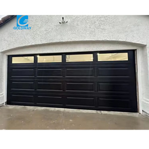 Nouvelle <span class=keywords><strong>porte</strong></span> <span class=keywords><strong>de</strong></span> <span class=keywords><strong>garage</strong></span> sectionnelle en verre dépoli sur mesure pour villa à prix abordable - Product Image 5