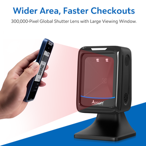 OCBS-T288 OCOM เครื่องอ่านบาร์โค้ดแบบมีสาย USB แบบรอบทิศทาง <span class=keywords><strong>สแกน</strong></span>แบบแฮนด์<span class=keywords><strong>ฟ</strong></span>รีสำหรับการจัดการสต็อกซูเปอร์มาร์เก็ต - Product Image 2