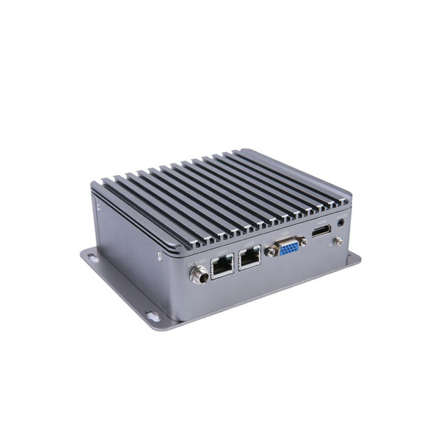 EVUC Rugged Fanless J1900 Industrial Mini PC 4 Com RS485 RS232 Dual Lan Aluminum Alloy Shell 4GB RAM in Stock Windows/Linux