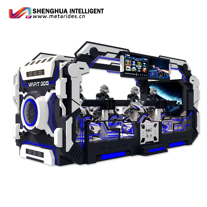 Reality Virtual Game Machine 4 Seats 9d Vr Roller Coaster Fly Ride ...