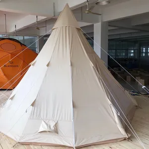 Tienda triangular tiepee grande para acampar, viaje de primavera para familia, camping, gran oferta, 2021