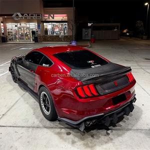 Cofano Posteriore in Fibra di Carbonio Stile CSL con Spoiler, Nuovo, per <span class=keywords><strong>Ford</strong></span> Mustang 2014-2023, <span class=keywords><strong>Paraurti</strong></span> Auto - Product Image 2