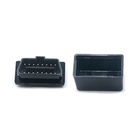 ST-SOH-004 Schwarzer OBD-Anschluss mit OBDII-Gehäuse 33 MM 12V OBD2-Gehäuse für Auto-Diagnosegeräte