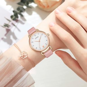 <span class=keywords><strong>Civo</strong></span> นาฬิกาควอทซ์อะนาล็อกของผู้หญิงพร้อมสายหนังกันน้ำชุดเดรสลำลองธุรกิจที่เรียบง่ายหรูหราสำหรับสุภาพสตรี - Product Image 4