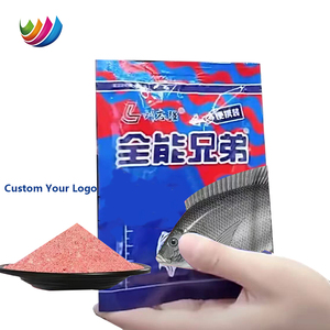 Papel de aluminio personalizado plástico suave Mylar señuelo de <span class=keywords><strong>comida</strong></span> en vivo señuelos blandos gusano cebo de pescado anzuelo de alimentación señuelo de pesca embalaje bolsa con cremallera - Product Image 1