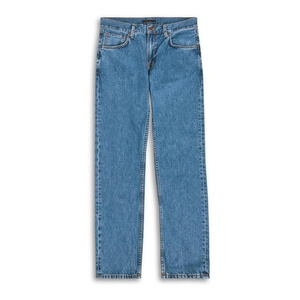 Jeans de Mezclilla para Hombre, Corte Recto, Estilo Clásico, Casual, Cómodos, Duraderos, para Uso Diario, Venta al Por Mayor, Personalizados OEM - Product Image 1