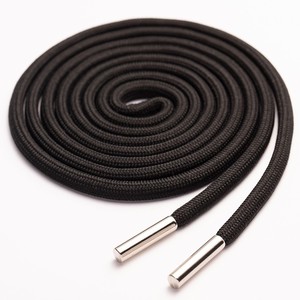 Cordón para Sudadera con Logotipo Personalizado, Cordón de Macramé de 5 mm, 100% Poliéster de Alta Tenacidad, Acabado Recubierto Ecológico para Bolsas y Prendas - Product Image 1