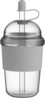 Bouteille d'eau Tritan sans BPA de 10,8 oz avec logo personnalisé, bouteille d'eau en plastique Tritan de 430 ml avec couvercle à vis, bouteille de boisson de motivation OEM