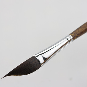 Nuevo juego <span class=keywords><strong>de</strong></span> 4 pinceles para <span class=keywords><strong>pintura</strong></span> al óleo con cerdas <span class=keywords><strong>de</strong></span> nailon y mangos <span class=keywords><strong>de</strong></span> madera, pinceles tipo filbert y liner - Product Image 6