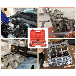 Kit de compresseur de soupapes professionnel Podofo 10 pièces en acier avec mallette rigide pour réparation automobile et moto - Product Image 5