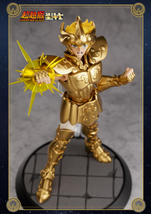 Blokees Figuras de Saint Seiya <span class=keywords><strong>Leo</strong></span> Aiolia Original Genuino Versión China Modelos Ensamblables Bloques de Construcción Juguete para Hombre Caja Sorpresa - Product Image 4