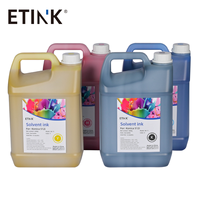 Encre à solvant 5L Konica 512i 30pl à faible odeur, écologique, pour imprimante grand format à base de solvant, pour impression de signalétique extérieure