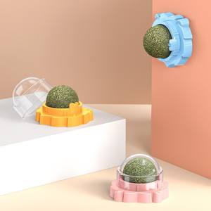 Jouet à lécher pour chat en promotion, balle à mâcher pour chatons, fonction relaxante, emballé en sachet, jouet à mâcher parfait pour animaux de compagnie - Product Image 2