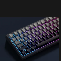 Clavier mécanique de jeu MCHOSE G75 Pro Tri-mode avec structure Gasket, éclairage RGB, touches interchangeables à chaud, Bluetooth, e-sport, touches gravées latéralement