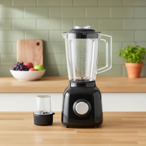 Blender électrique portable JIZYA, 4 lames, 2 vitesses, capacité de 1,6 L, utilisation domestique, appareil de cuisine multifonction - Product Image 6