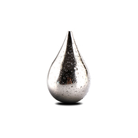 Cubes de glace en acier inoxydable en forme de goutte d'eau, pierres à whisky réutilisables, glaçons pour congélateur, accessoires pour bar à vin, ensemble de cadeaux
