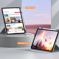 Meilleure vente 2022 housse de tablette TPU + PC avec support pour Apple Ipad 10.2 housse de tablette Air 2 3 4 5 9e génération