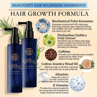 Tónico para el Cuidado del Cuero Cabelludo con Tecnología Bio-Pulse, Esencia Capilar con Exosomas, Fortalece la Raíz del Cabello, Previene la Caída del Cabello, Sin Silicona