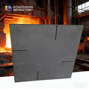 <span class=keywords><strong>Plaque</strong></span> en carbure de silicium Rongsheng avec revêtement en alumine SiSiC, supports en carbure de silicium pour la céramique - Product Image 1