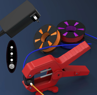 Conector de Filamento de 1.75mm y 2.85mm, hasta 240 unidades ℃   Fusor y Unificador de Filamentos, Compatible con Materiales PLA, ABS, TPU, PETG, PA/PC