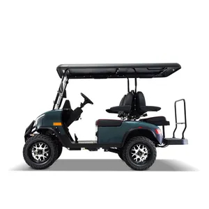 2024 New 4 Wheel Golf Cart Utility Vehicle 2 4 Seater Electric Club Car Golf Cart