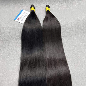 Extensiones de cabello humano vietnamita 100% de lujo superventas, cabello ondulado Natural sin procesar de 30 pulgadas a granel de alta calidad - Product Image 5