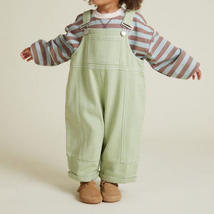 Servizio OEM <span class=keywords><strong>Tuta</strong></span> per <span class=keywords><strong>Bambini</strong></span> Personalizzata con Logo sul Retro, Alta Qualità 100% Cotone, <span class=keywords><strong>Tuta</strong></span> Intera per Ragazzi e Ragazze - Product Image 4