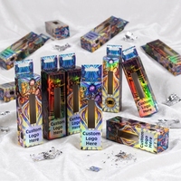 Fabricant de boîtes en papier personnalisées de luxe avec dorure à chaud pour emballages de produits jetables de 2g, boîtes pliantes pour cartouches de 1ml