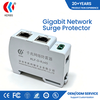 Perangkat Pelindung Lonjakan Sinyal Inline ODM Kustom CAT5 CAT6 Langsung dari Pabrik PoE-48V 5kA untuk Integrasi Peralatan Pusat Data