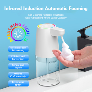 Nuovo arrivo impermeabile a parete Dispenser sapone Touchless elettrico automatico sensore per lavastoviglie schiumatura per uso domestico - Product Image 4