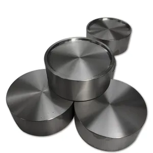 Objetivo redondo de titanio grado 5 objetivo de titanio kg para objetivo de pulverización catódica médica