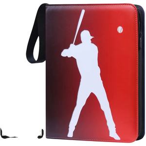 Livre de collection Charizard 900 cartes 9 pochettes, dossier de collection de cartes à collectionner <span class=keywords><strong>Pokémon</strong></span>, sac à fermeture éclair en cuir PU tendance Candy Fashion - Product Image 1