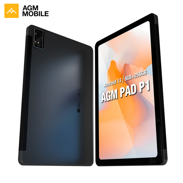 AGM PAD P1 Android 13 MTK Octa Core 10-Inch 8GB RAM 2K Display Waterproof Drop Resistant Business Tablet
