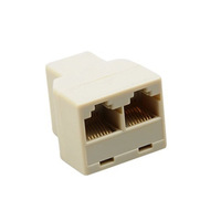 Dr. Lianky-Cable Répartiteur de câble réseau RJ45, Connecteur trois voies, Adaptateur un-vers-deux, Distributeur - Vente en gros disponible 100