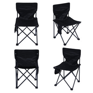 Silla Plegable Resistente con Estructura de Hierro, Tela Oxford Impermeable, para Pesca, Jardín, Senderismo, Picnic, Prado, Camping, Muebles Comerciales - Product Image 4