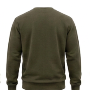 Sweat-shirt en molleton de coton pour homme, col rond, manches longues, pull décontracté, vêtements chauds pour l'hiver, logo personnalisé, vêtements OEM - Product Image 4