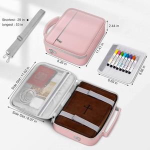 BSCI Factory Custom Stationery Zipper Pencil <b>Case</b> <b>Bible</b> Covers <b>Bible</b> <b>Case</b> Cover <b>for</b> Women - Product Image 5