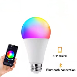 Sản phẩm mới từ xa <span class=keywords><strong>RGB</strong></span> Dimmable Wifi điều khiển âm nhạc thay đổi thông minh <span class=keywords><strong>LED</strong></span> BULB - Product Image 6
