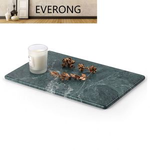 Porte-collier Anneau de doigt Vert Verde <span class=keywords><strong>Alpi</strong></span> Plateau en marbre Plateau en pierre de luxe Salle de bain Rangement pour coiffeuse Plateau de présentation de lunettes personnalisé - Product Image 1