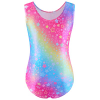 Offre Spéciale mignon Spandex sans manches réservoir danse gymnastique porter pour enfants filles avec short formation Dancewear