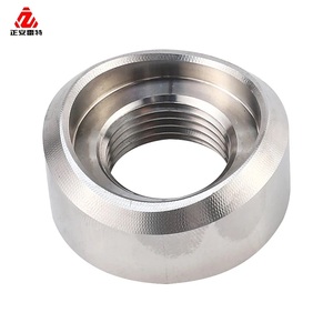 Écrou rond cylindrique épais à sangle, usiné CNC de précision, en acier inoxydable, pour fixation de roulement d'arbre, OEM - Product Image 2