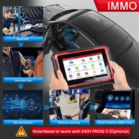 X431 PRO ELITE para Escáner de Diagnóstico Automotriz OBD2, Todos los Sistemas, Prueba Activa CANFD/DOIP, 32 Funciones de Reinicio, Diagnóstico de ECU, Batería RF