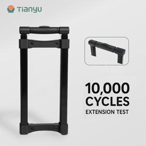 Poignée télescopique en métal pour chariot modèle T733D pour bagages - Product Image 2