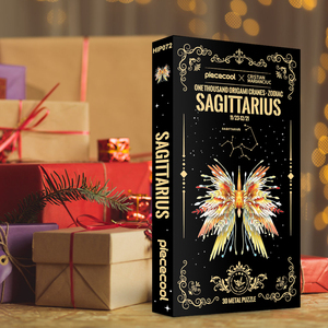 Piececool Puzzle 3D in Metallo <span class=keywords><strong>Sagittario</strong></span> Gru, Serie Costellazioni Zodiacali, Kit di Costruzione Moderno Fai-da-te, Decorazione Stampata UV, Regalo - Product Image 2