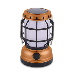 Xách tay COB <span class=keywords><strong>LED</strong></span> cắm trại đèn đa năng ABS năng lượng mặt trời ngoài trời đèn lồng cho câu cá đi bộ đường dài trong trắng đỏ vật liệu sắt - Product Image 2