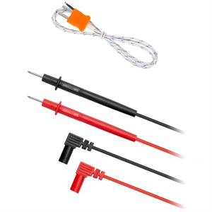 Rebel Rb-266 - Pinza Amperimétrica Digital, 600 V, 1000 A, Probador de Voltaje y Corriente CA/CC, Multímetro - Product Image 3
