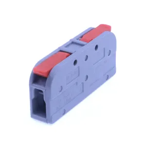 Compact Universal Wiring Connector Quick-Connect Push-in Wire Crimp Docking Cable Connector