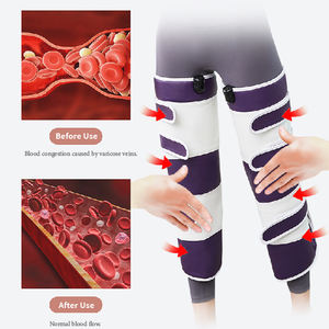 Die meist verkauften luft komprimierten Bein wiederherstellung stiefel Elektrische Bein muskel relax anten und beheizte Bein <span class=keywords><strong>massage</strong></span> geräte lindern Fuß ermüdung - Product Image 5