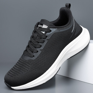Chaussures décontractées pour hommes en gros – Tendance mode été et automne, style rétro papa, à lacets, pour course en extérieur, tige en tissu - Product Image 5