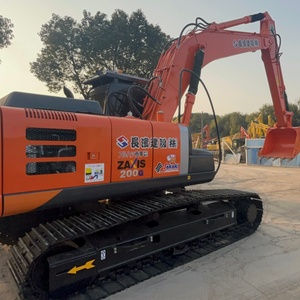 Excavadora Hitachi ZX200 Usada con Sistema de Motor Estable, Maquinaria Usada Hitachi ZX200 en Buen Estado para la Venta - Product Image 1